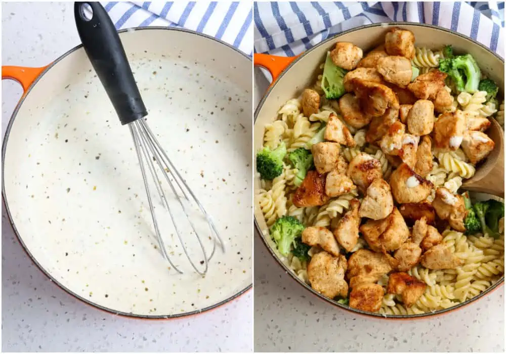 How to make Chicken Broccoli Alfredo