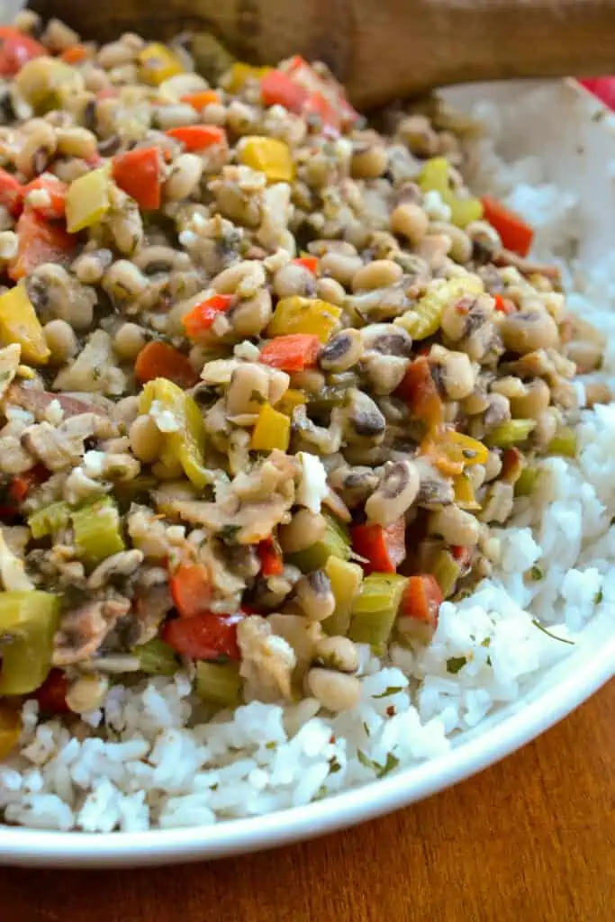 Fun and tasty Southern Hoppin' John is packed full of flavor and wholesome ingredients.  This traditional recipe will quickly become one of your favorites.