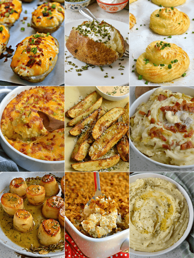 Easy Potato Side Dishes - Small Town Woman