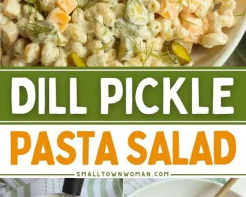 Dill Pickle Pasta Salad