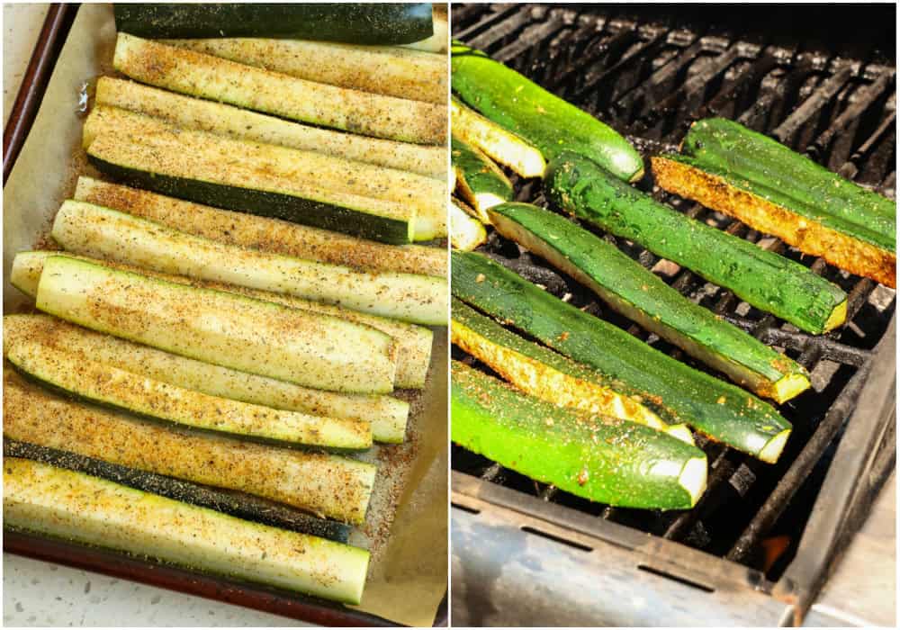 How to grill zucchini. 