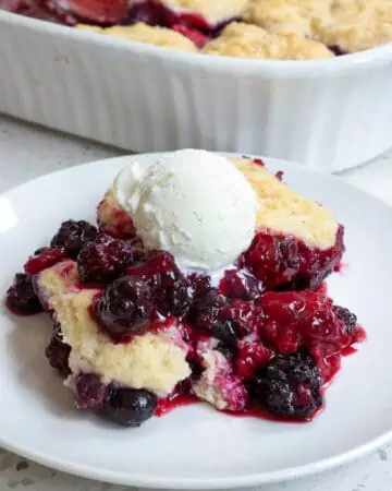 Mixed Berry Cobbler