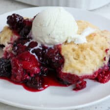 Mixed Berry Cobbler Recipe-image