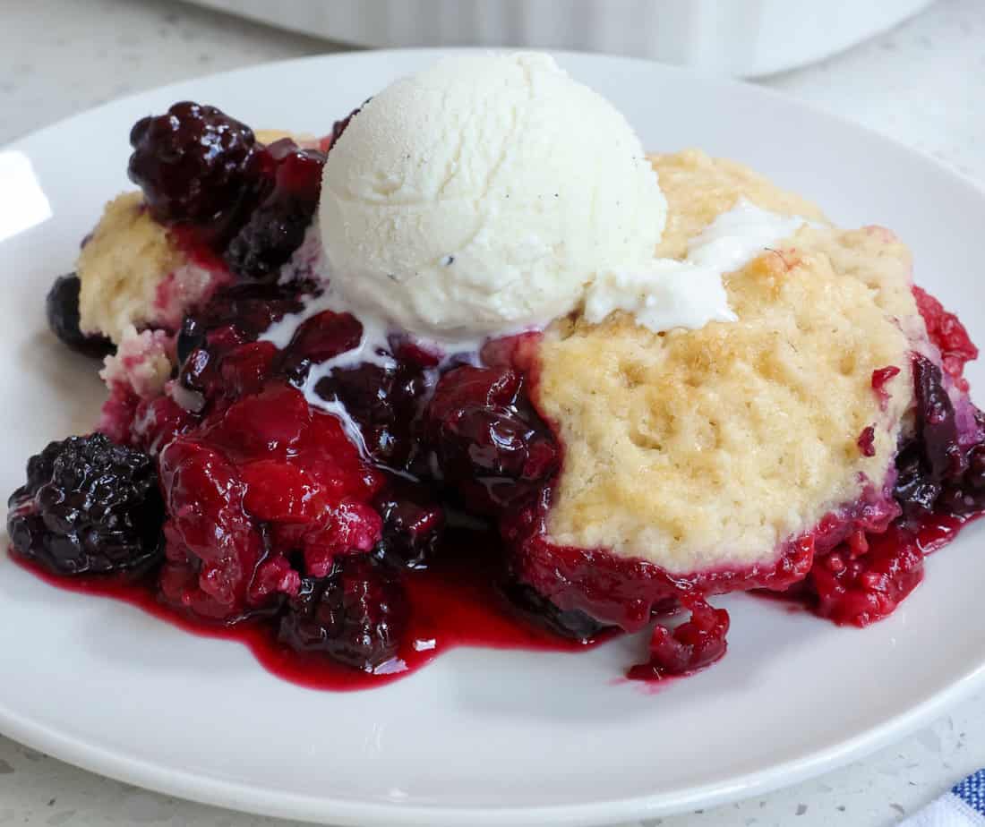 Mixed Berry Cobbler
