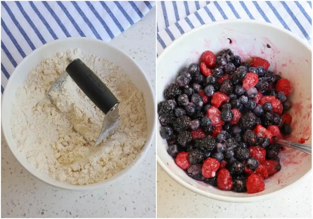 How to make Mixed Berry Cobbler