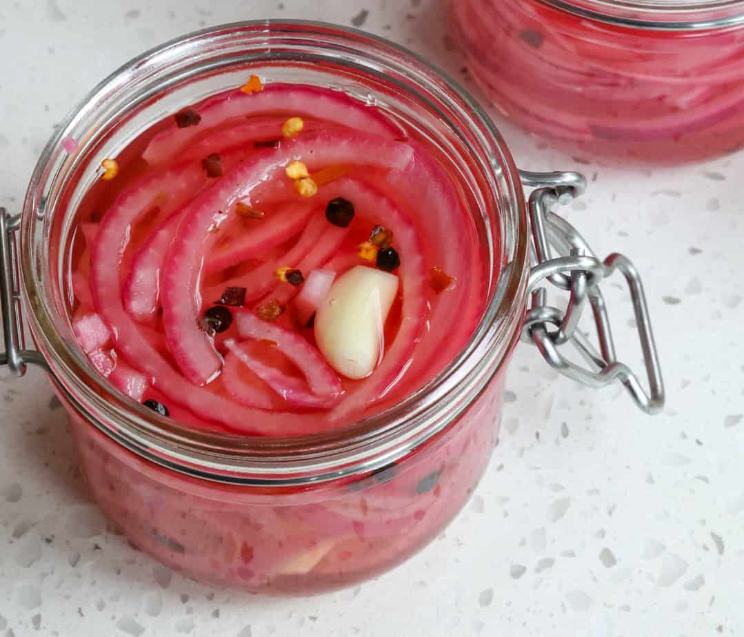 Easy Quick Pickled Red Onions - A Southern Soul