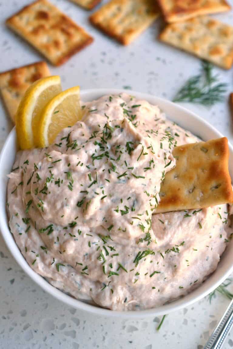 Easy Smoked Salmon Dip Small Town Woman
