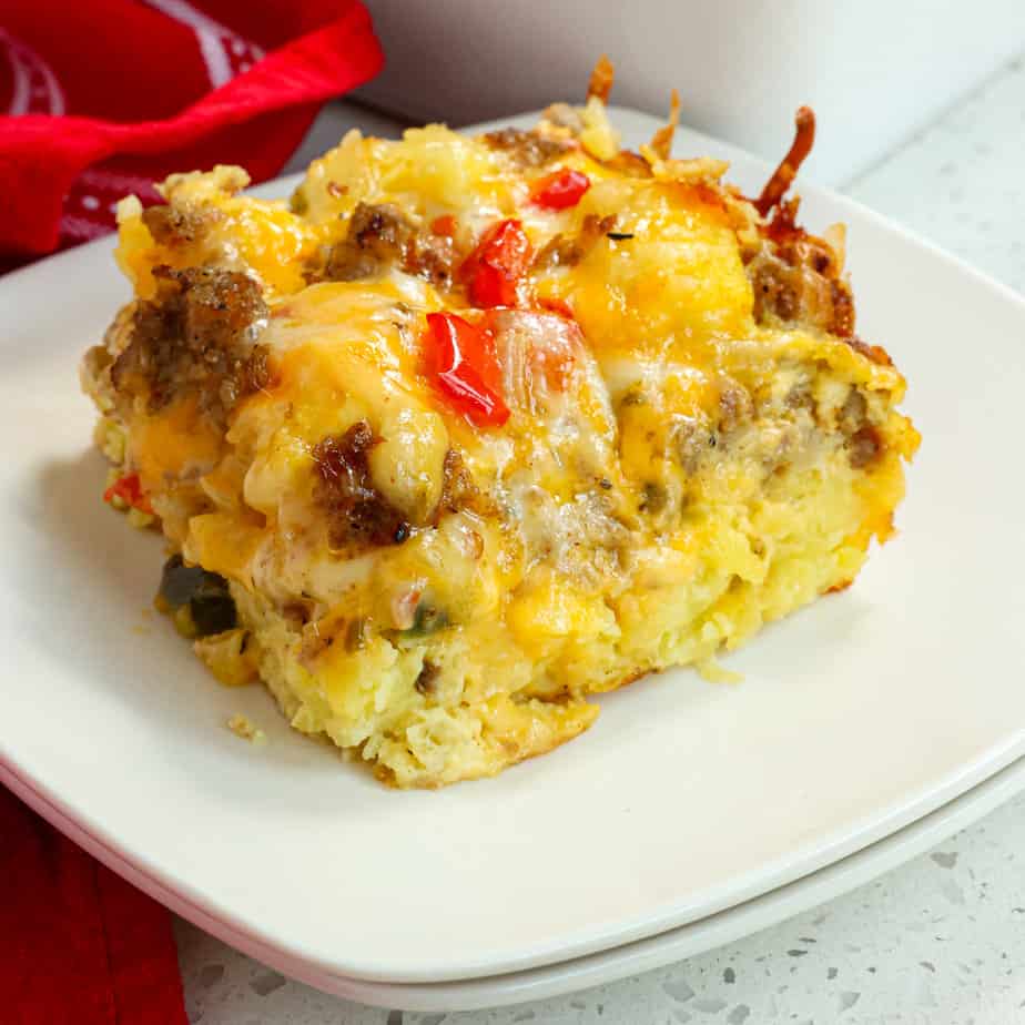Tater Tot Breakfast casserole
