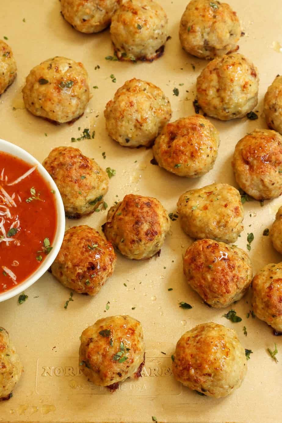 Easy Chicken Meatball Recipe | Small Town Woman