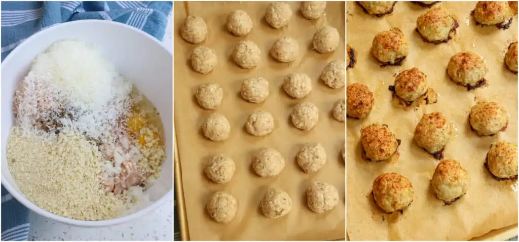 How to make chicken meatballs