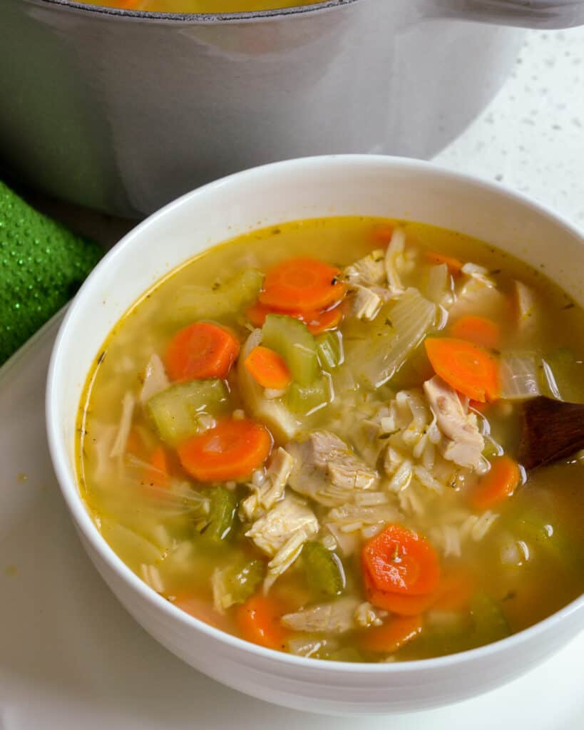 How to make Chicken and Rice Soup