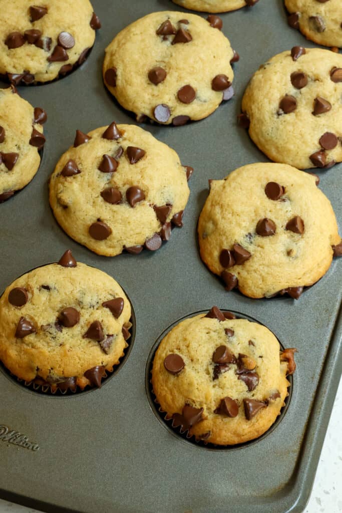 Enjoy these muffins on the go or with a cup of fresh coffee for a long leisurely weekend treat. 