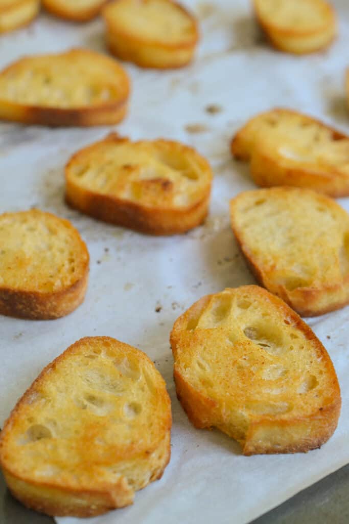 Make your own fresh Crostini at home in three no fuss steps and you won't believe how delicious, quick and incredibly easy they are.
