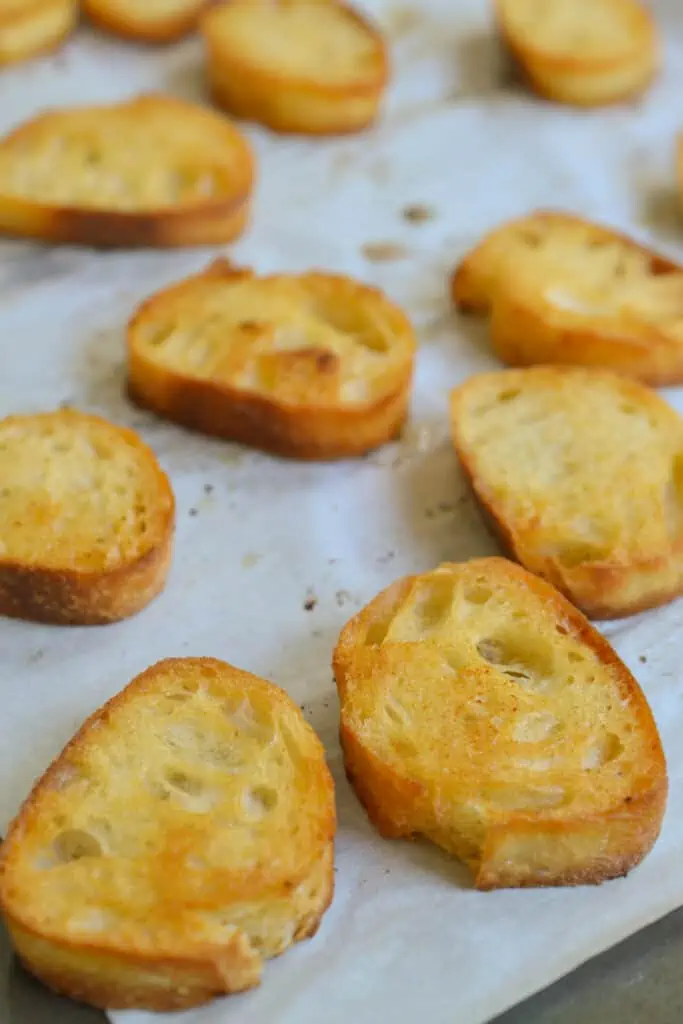 Make your own fresh Crostini at home in three no fuss steps and you won't believe how delicious, quick and incredibly easy they are.