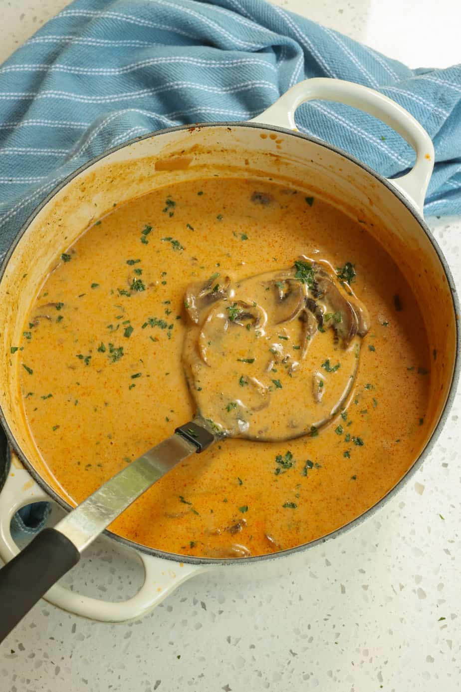 Hungarian Mushroom Soup - Small Town Woman