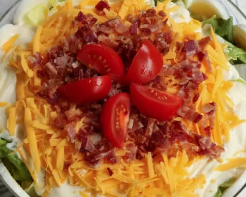 7 layer salad