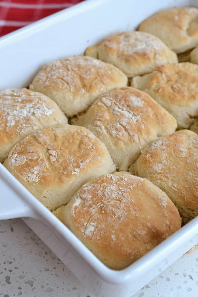 Fluffy and buttery these weeknight doable easy 7 Up Biscuits are made in a little over ten minutes with four easy ingredients