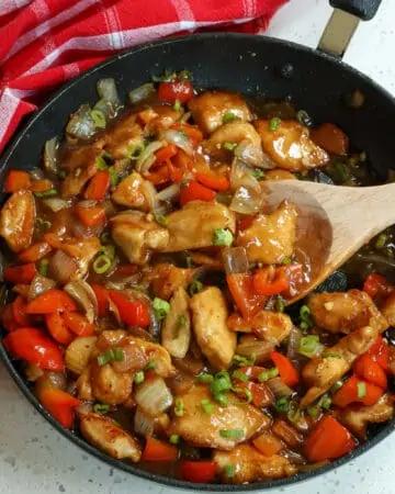 Black Pepper Chicken