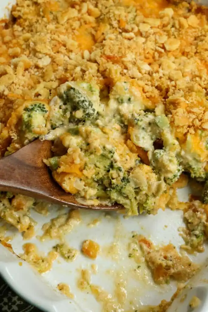 Broccoli Cheese Casserole - Small Town Woman