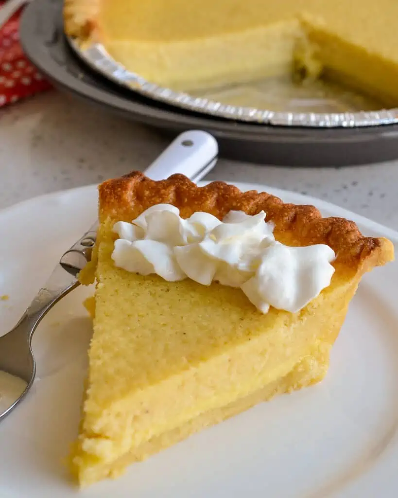 A sweet simple southern style Texas Buttermilk Pie made with wholesome natural pantry staples with minimal effort and time.  