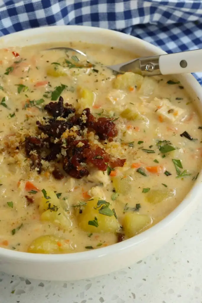 Enjoy this quick and easy soup anytime including busy weeknights. 