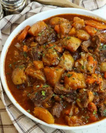 Crock Pot Beef Stew for Two - Small Town Woman