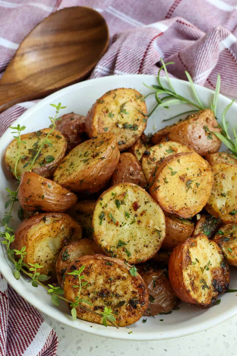 Roasted Red Potatoes Recipe | Small Town Woman