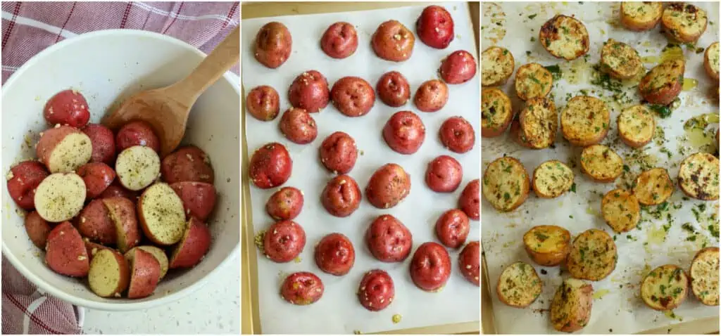 Roasted Red Potatoes –