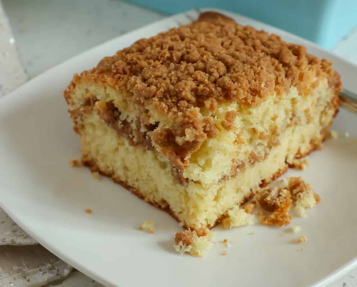 Rhubarb Streusel Coffee Cake • The Bojon Gourmet