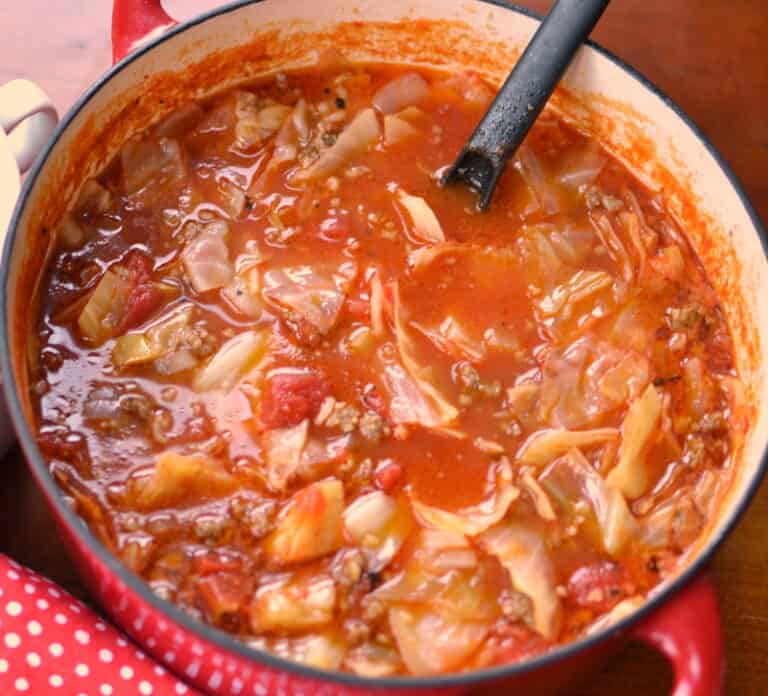 Cabbage Roll Soup Recipe Small Town Woman