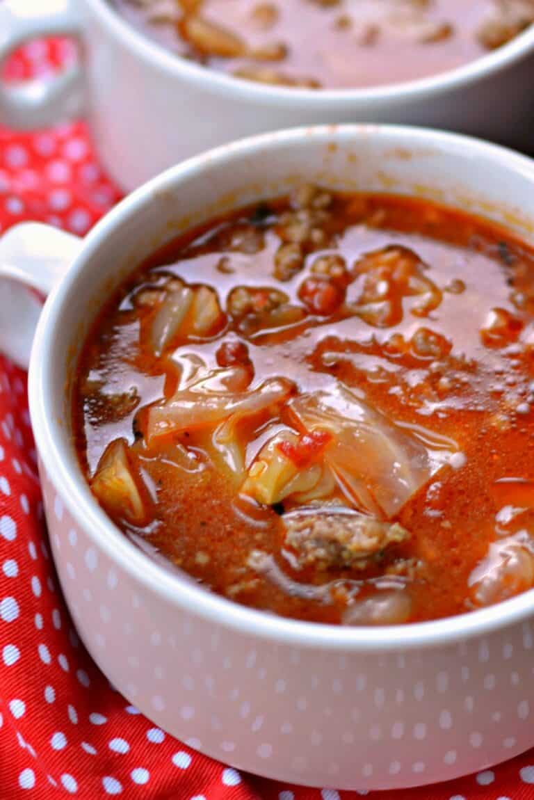 Cabbage Roll Soup Recipe Small Town Woman
