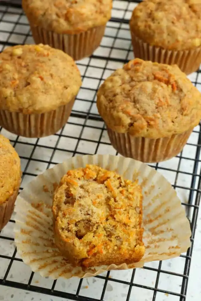 Easy Moist Carrot Muffins Small Town Woman
