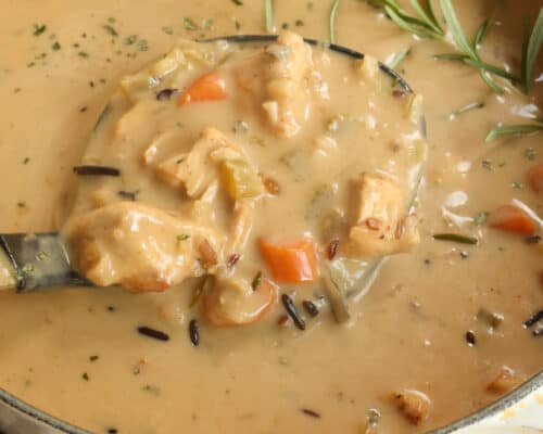 Chicken and Widl Rice Soup