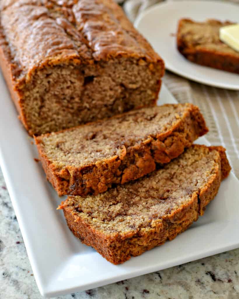 This moist loaf is perfect for breakfast, holiday brunch, afternoon snack, or even dessert.
