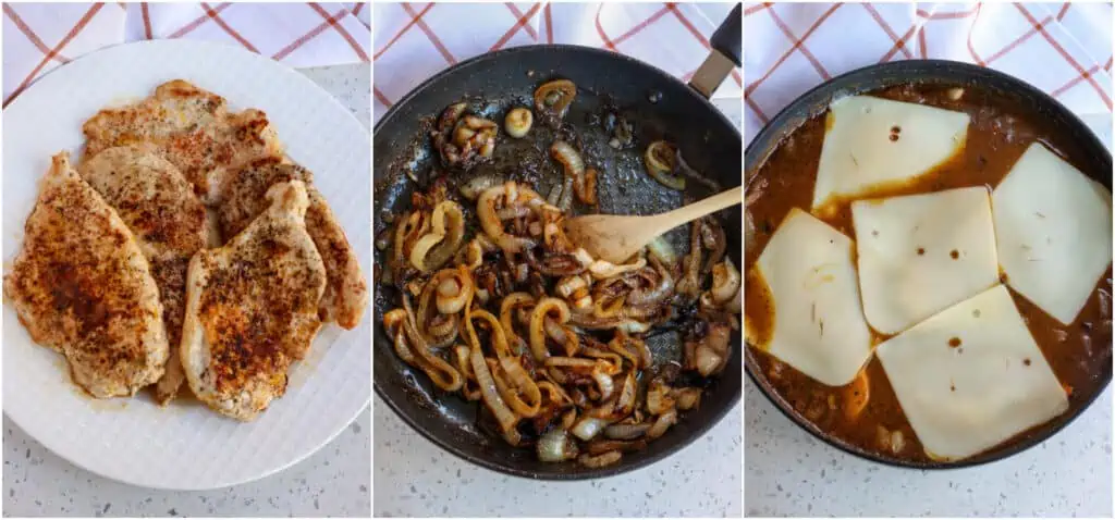How to make French Onion Chicken
