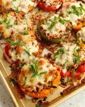 Ground Beef Stuffed Peppers