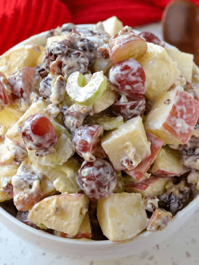 APPLE SALAD Small Town Woman