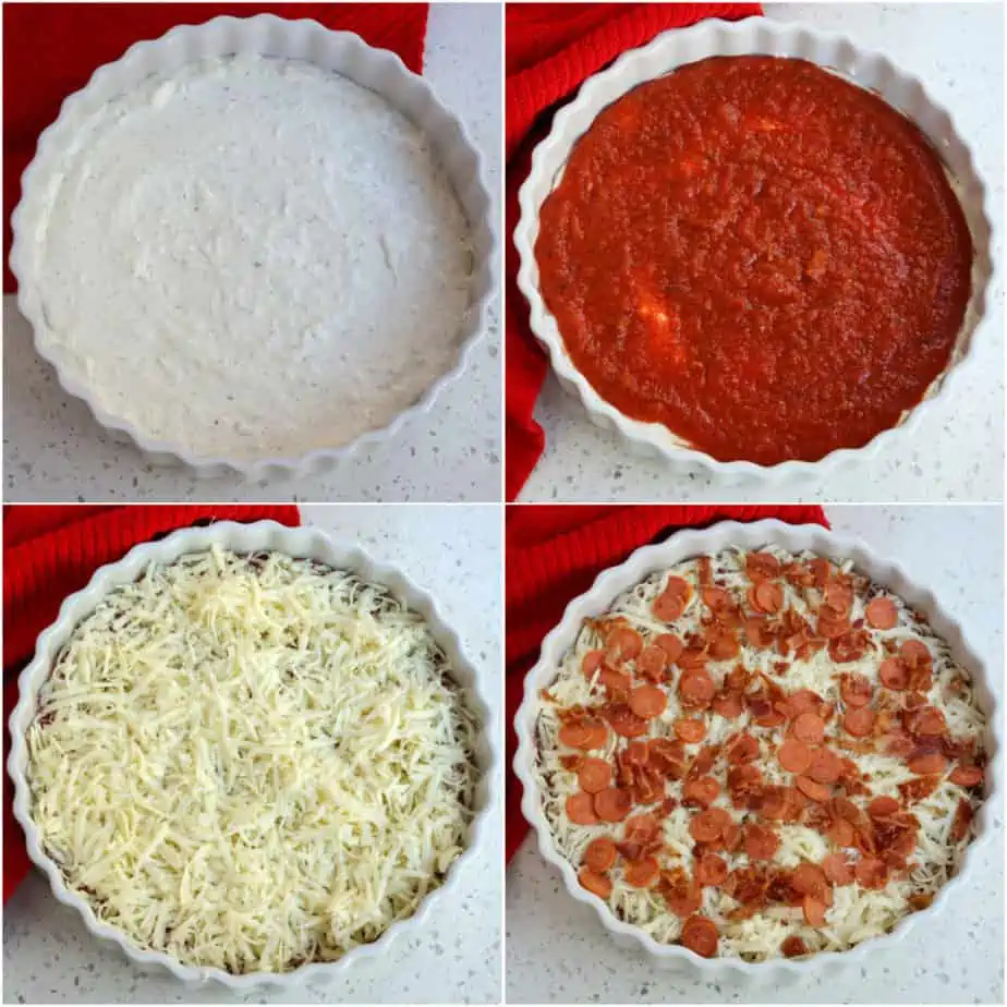 How to make pizza dip