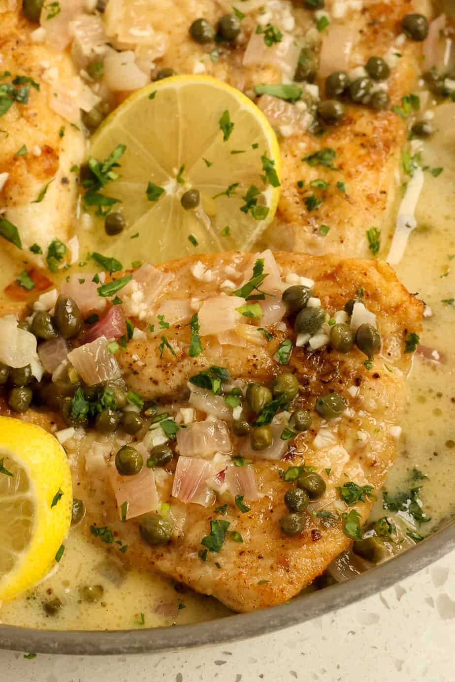 Picca Chicken Chicken Piccata - Small Town Woman
