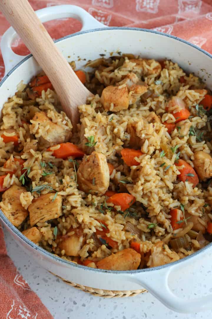 Easy Chicken and Rice | Small Town Woman
