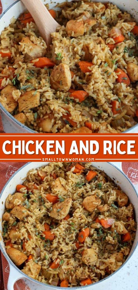 Chicken and Rice One Pot 40 Minutes