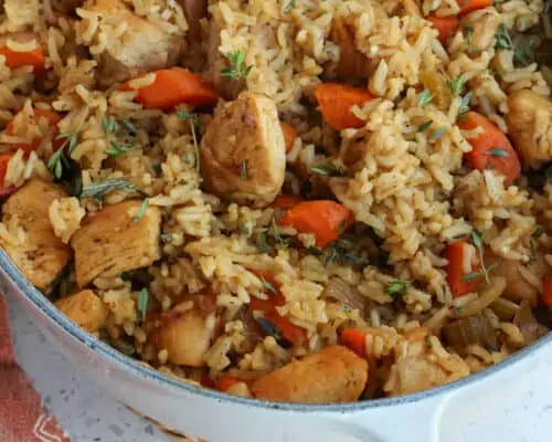 Easy Chicken and Rice | Small Town Woman
