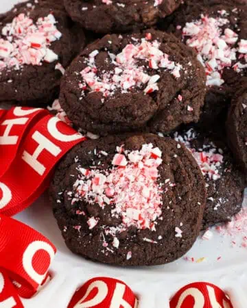Chocolate Peppermint Cookies