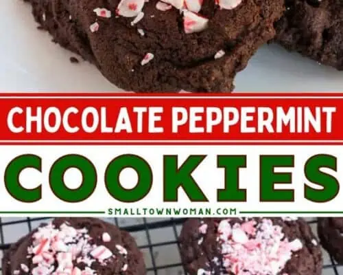 Chocolate Peppermint Cookies