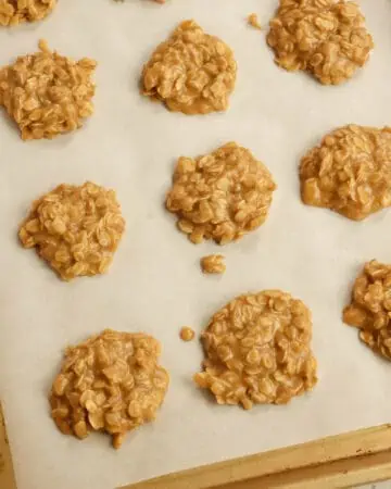 No Bale Peanut Butter Cookies