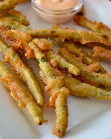 Beer Battered Green Beans