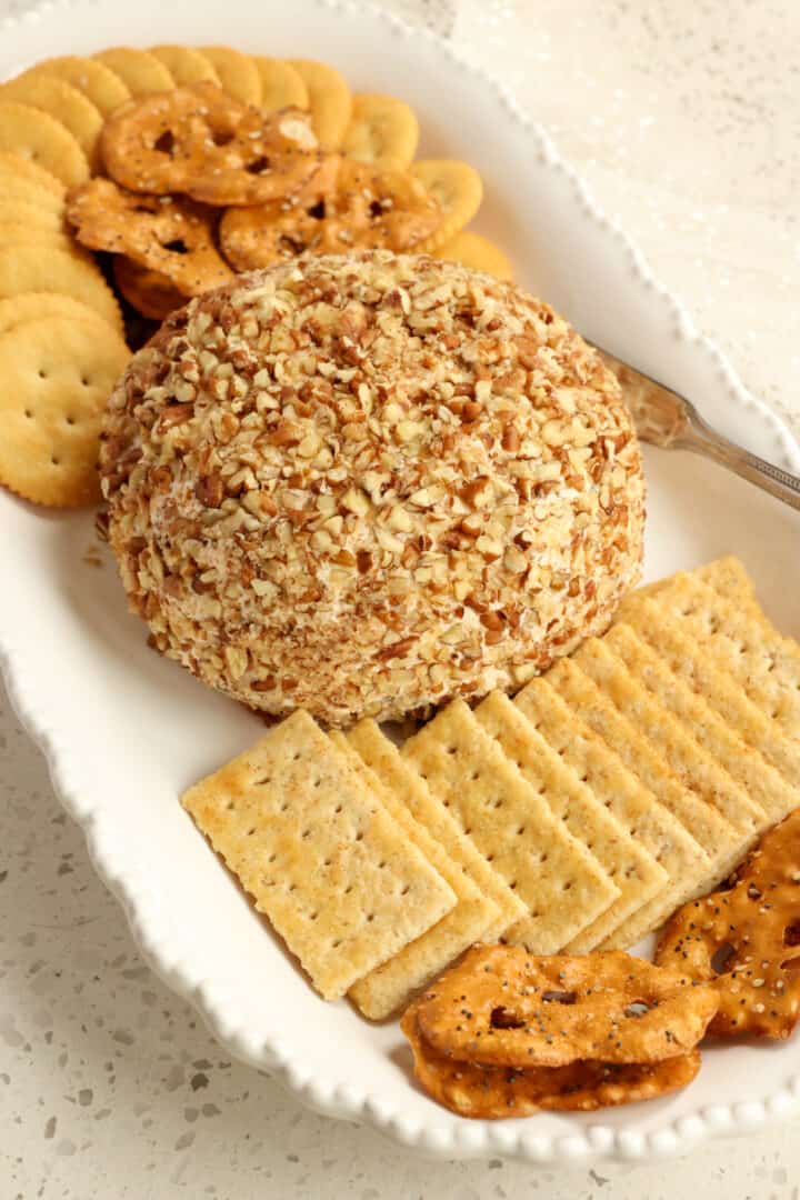 Classic Cheese Ball Recipe | Small Town Woman