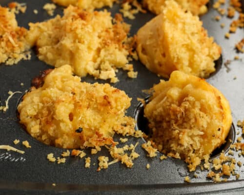 Mac and cheese bites