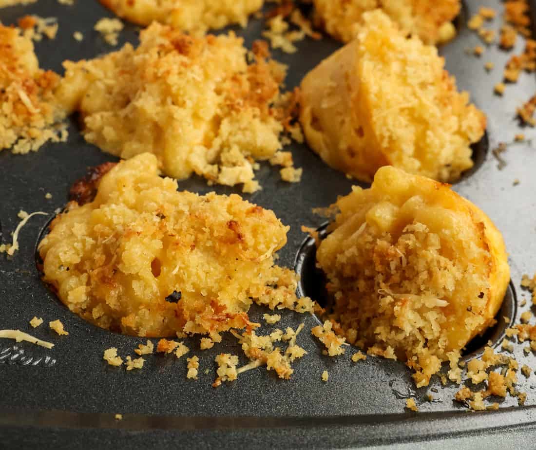 Baked Mac and Cheese Bites Small Town Woman