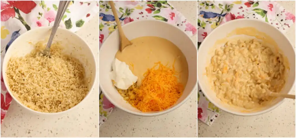 How to make mac and cheese bites. 